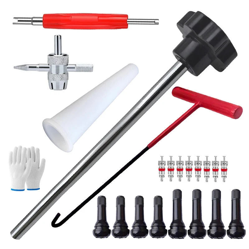 Tire Valve Tool Set for Quick Replacement