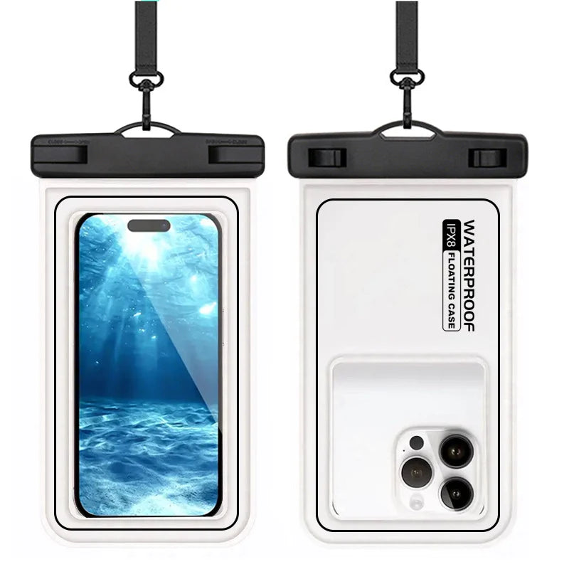 Water-resistant Smartphone Case with Shoulder Strap