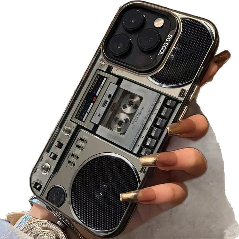 Retro Boombox Case for iPhone 7–17