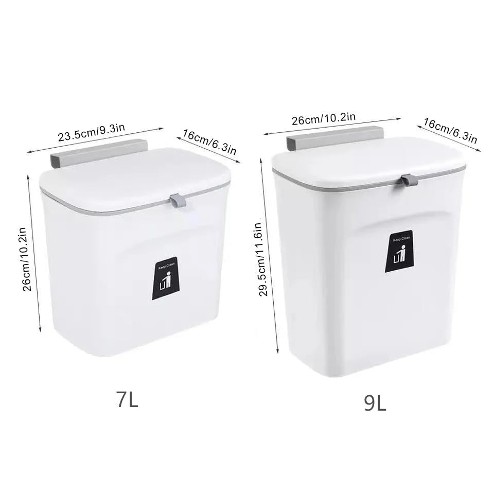 Trashi Smarter Trash Can with Wall Mount