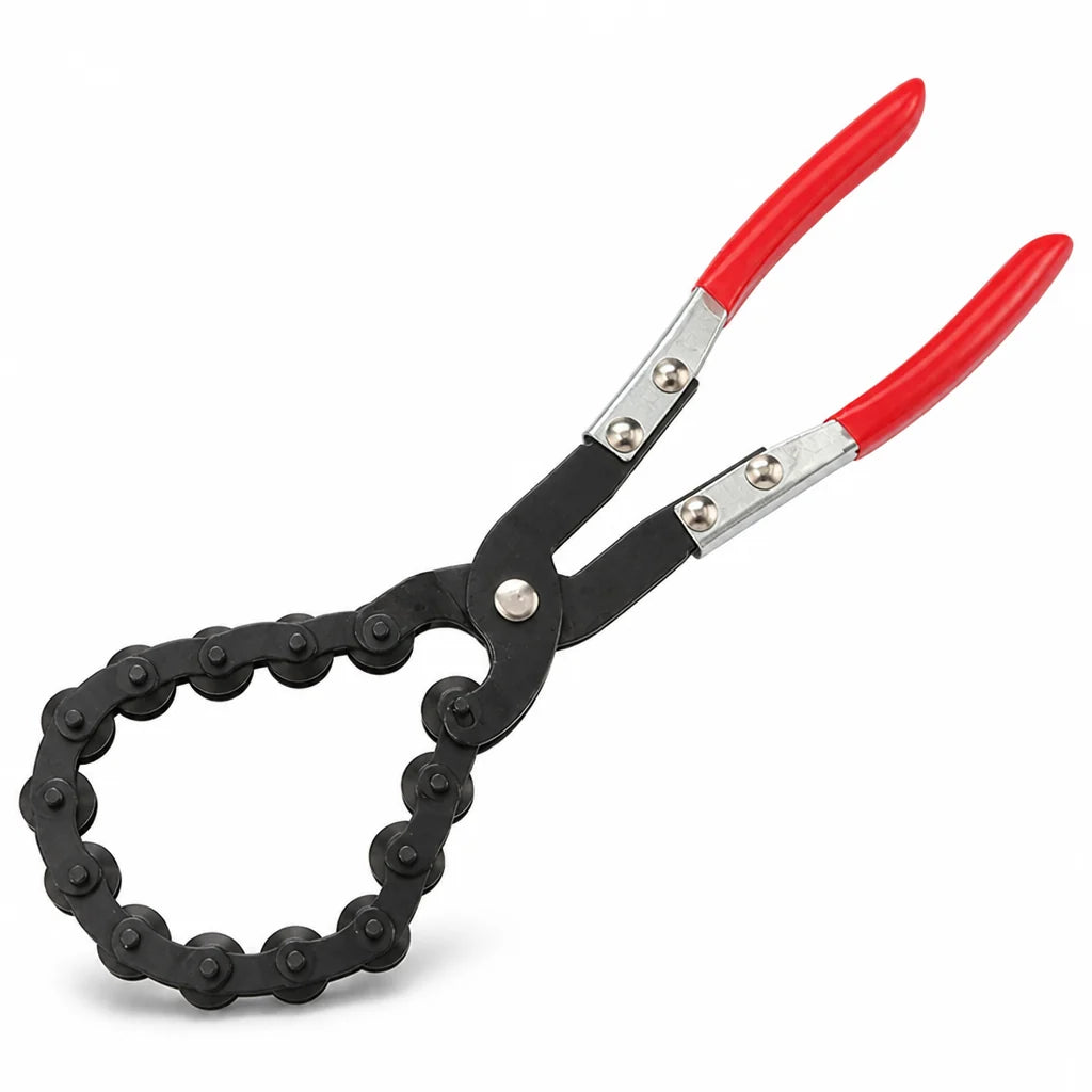 Compact Ergonomic Tube Cutter Pliers with Chain Roller