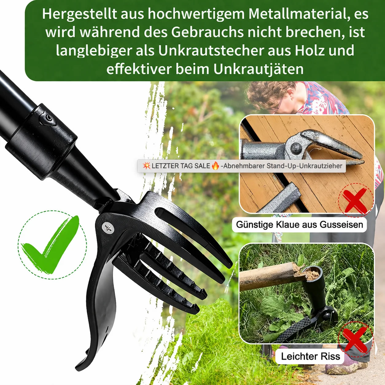 GardenMaster™ — Finally weed-free and pain-free working in the garden