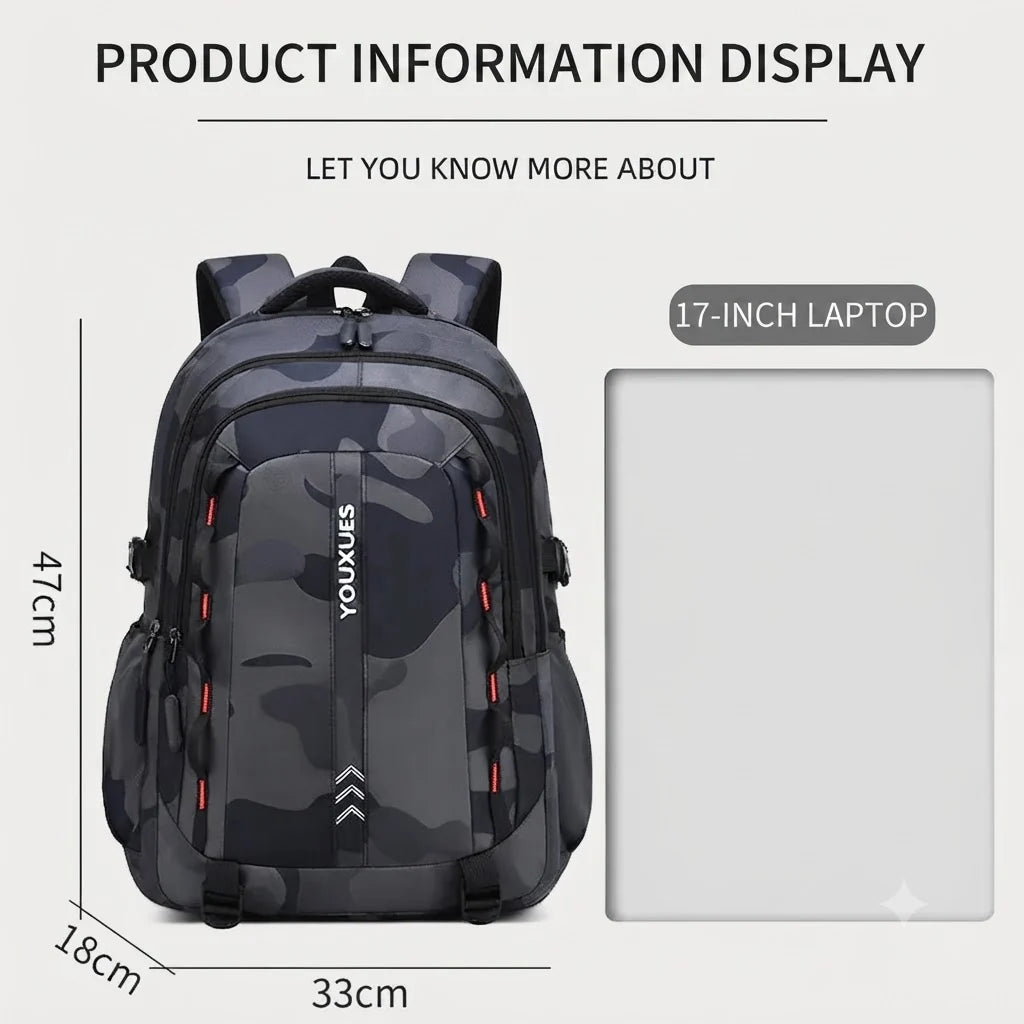 VeroStride™ School Backpack for Boys