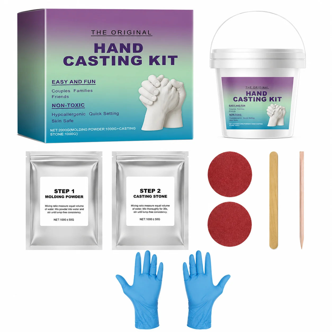 3D Handprint Plaster Set – A Touching Memory