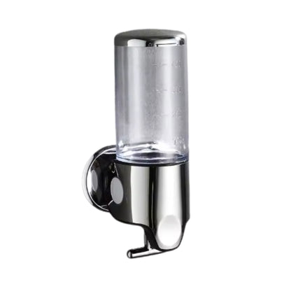 Space-saving stainless steel wall-mounted soap dispenser (500ml)