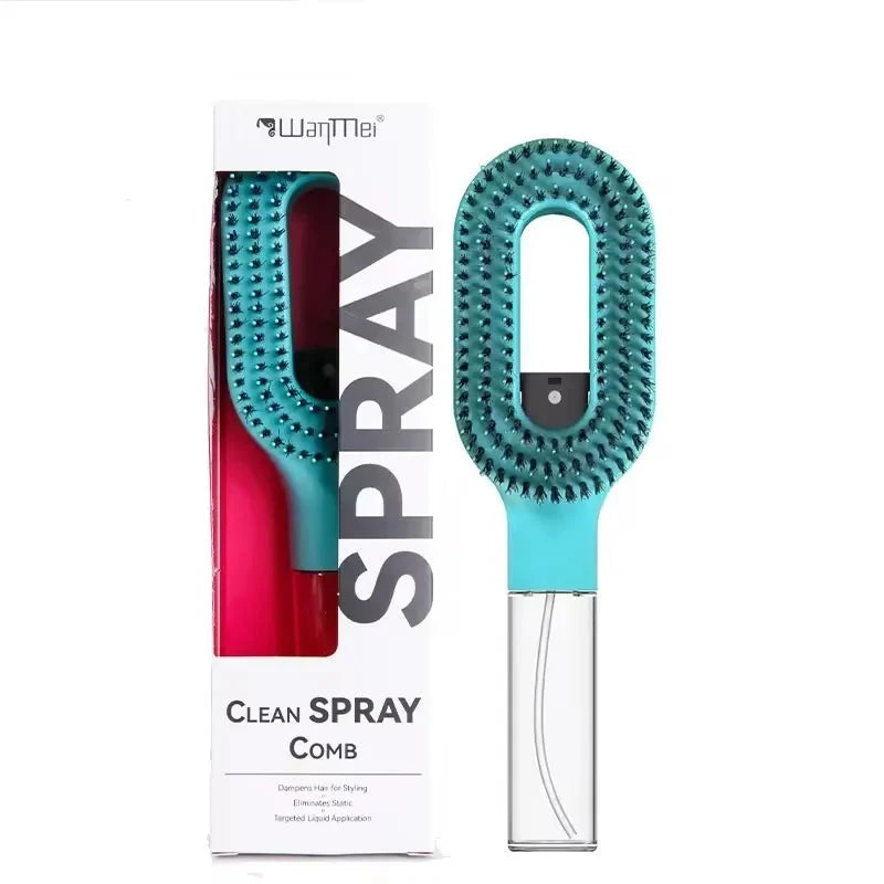 Hairbrush with Spray Mist – 2-in-1 Detangling