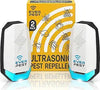 Ultrasonic Pest Repeller 2-Piece Set with Night Light
