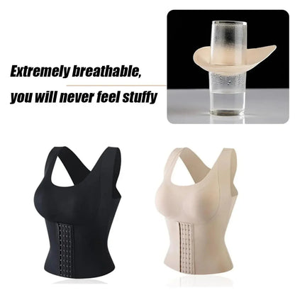 WaistSculpt™ Push-up Bra with Adjustable Straps and Removable Pads