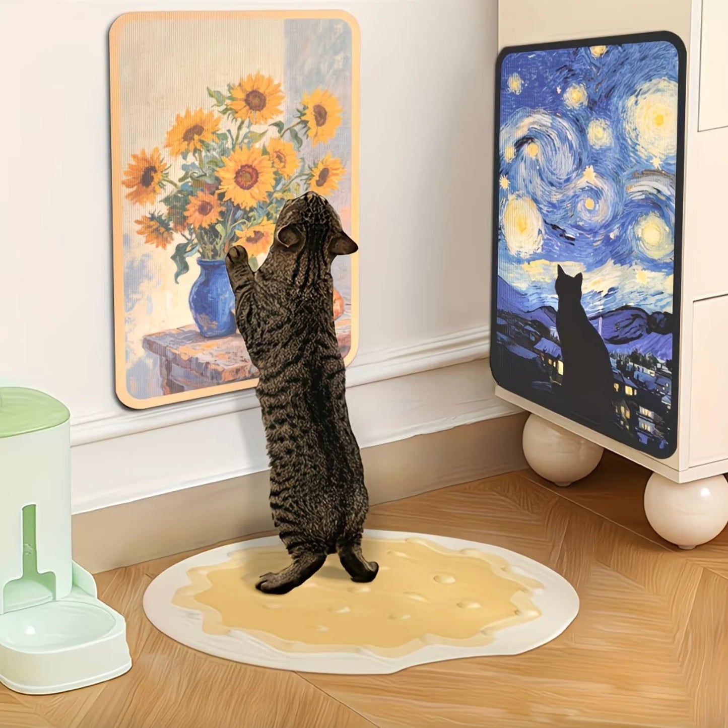 Purrtrait™ Artistic Cat Scratching Board