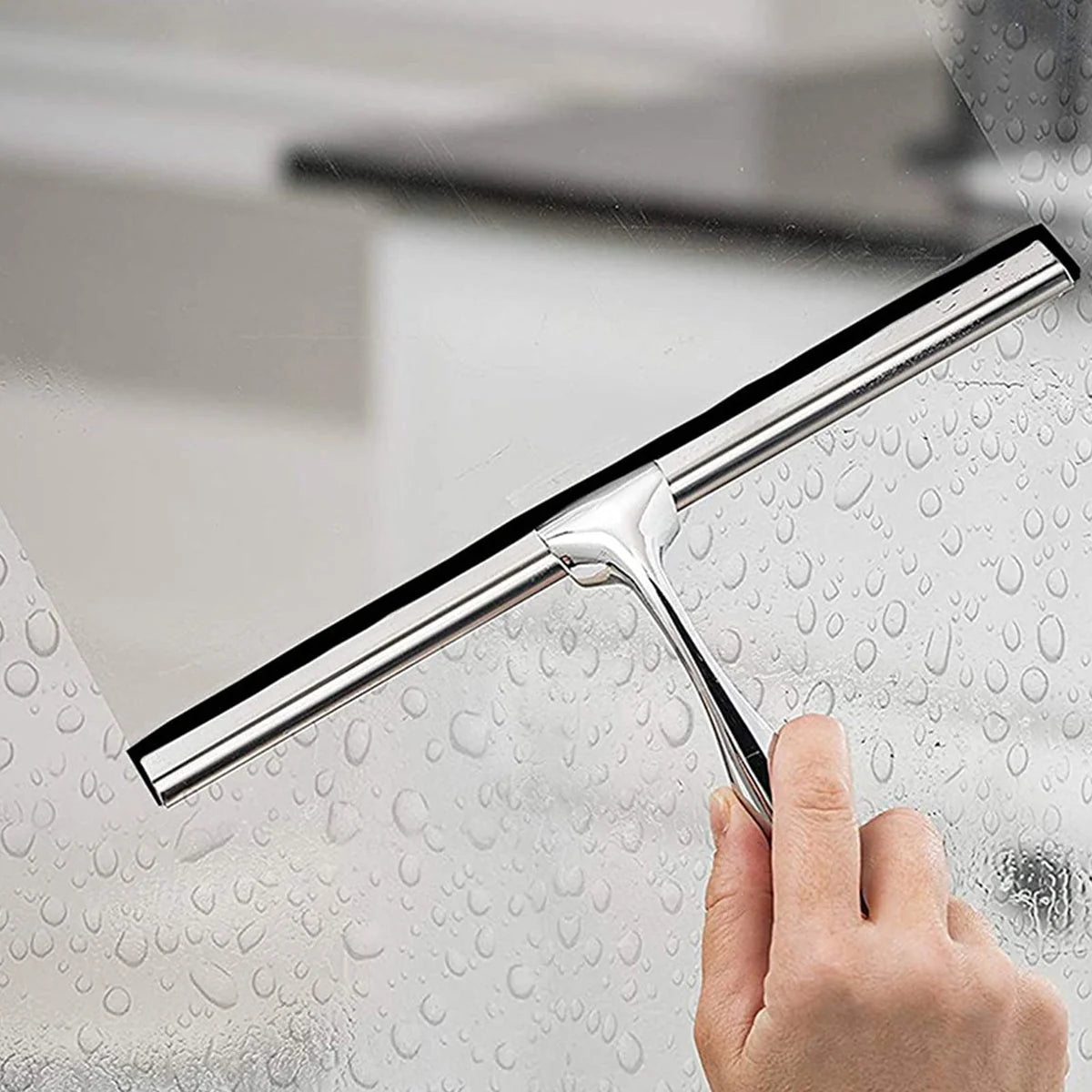 CrystalSwipe shower squeegee for smooth surfaces