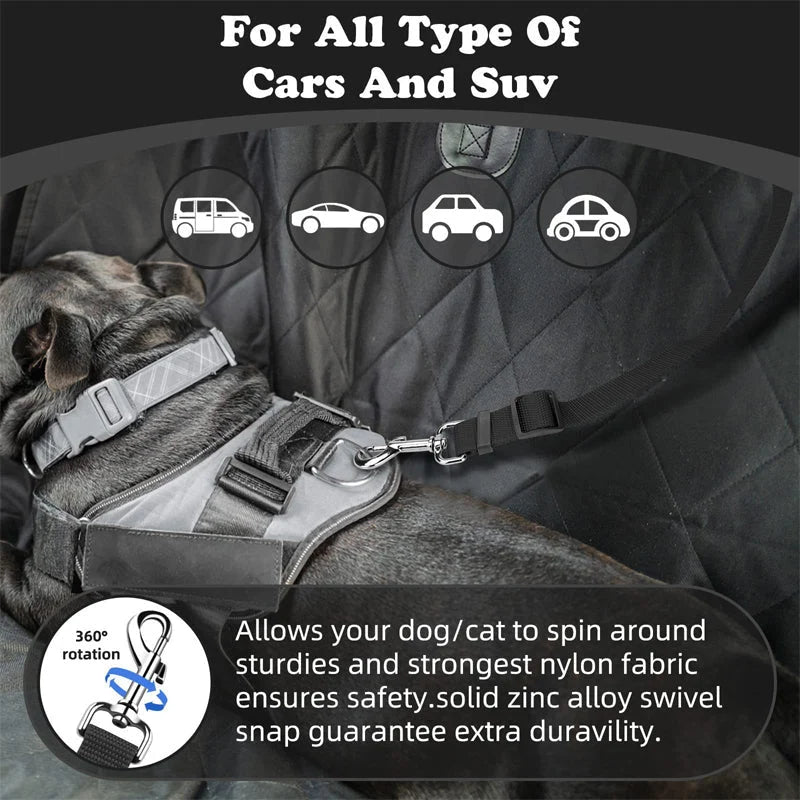 Dog Safety Belt & Leash 2-in-1