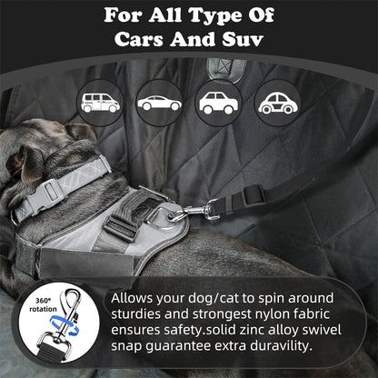 Dog Safety Belt & Leash 2-in-1