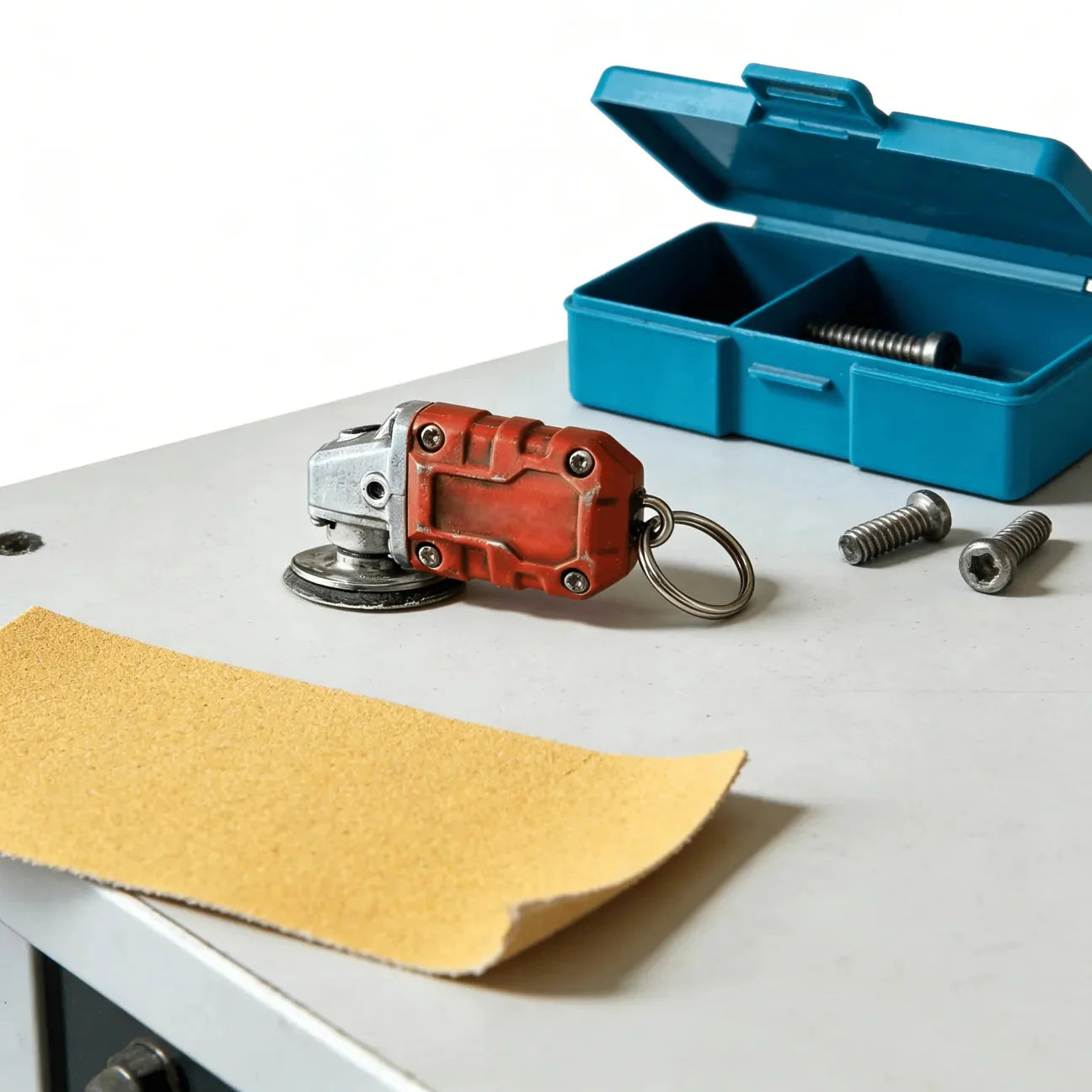 EdgeCraft™ Mini Grinder Keychain — Compact, Decorative, and Always Within Reach