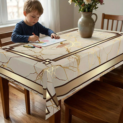 LuxeGuard™ Marble Tablecloth — Flawless Protection That Lets Every Moment Shine Worry-Free
