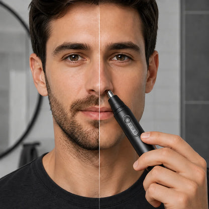 Waterproof Nose and Ear Hair Trimmer