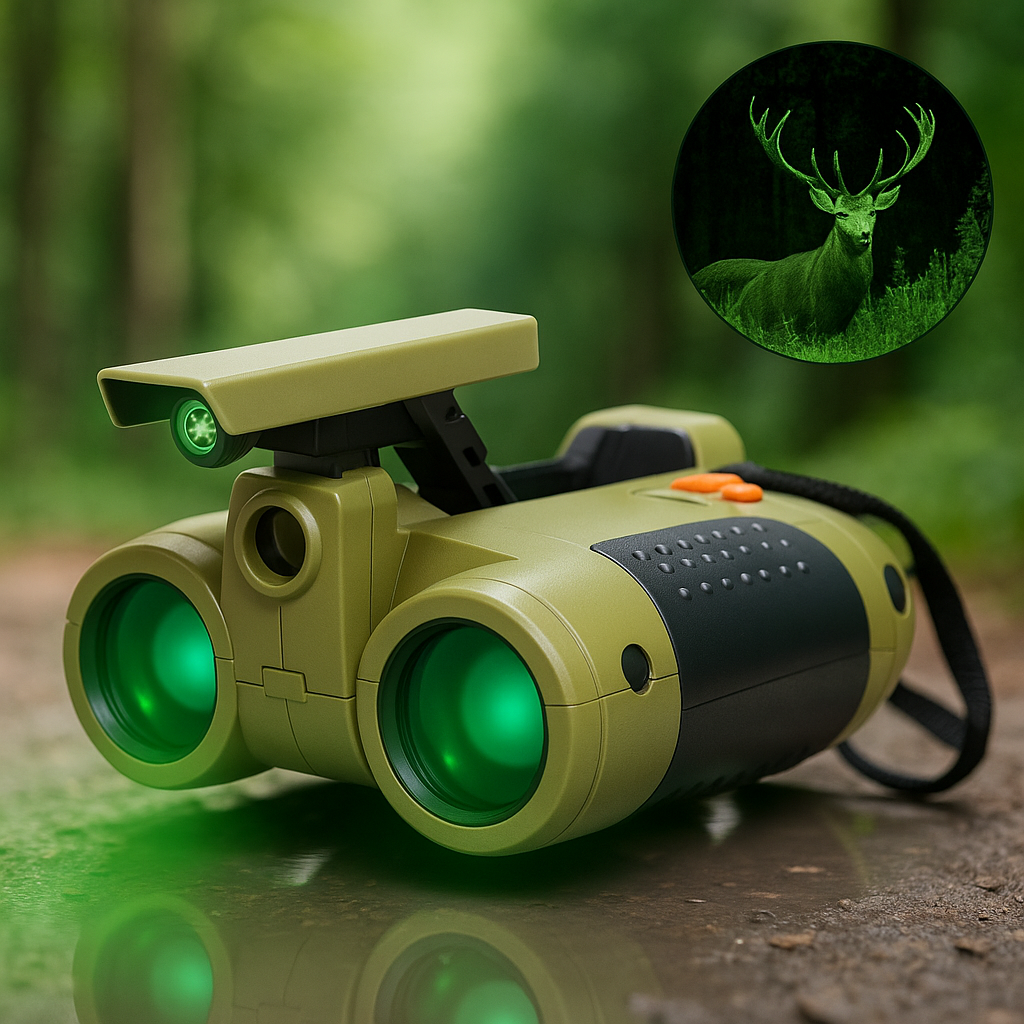 Children's Binoculars with Night Vision & Durable Housing