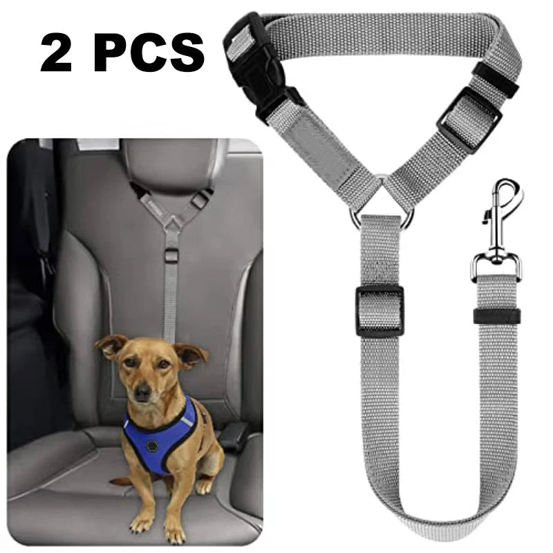 Dog Safety Belt & Leash 2-in-1
