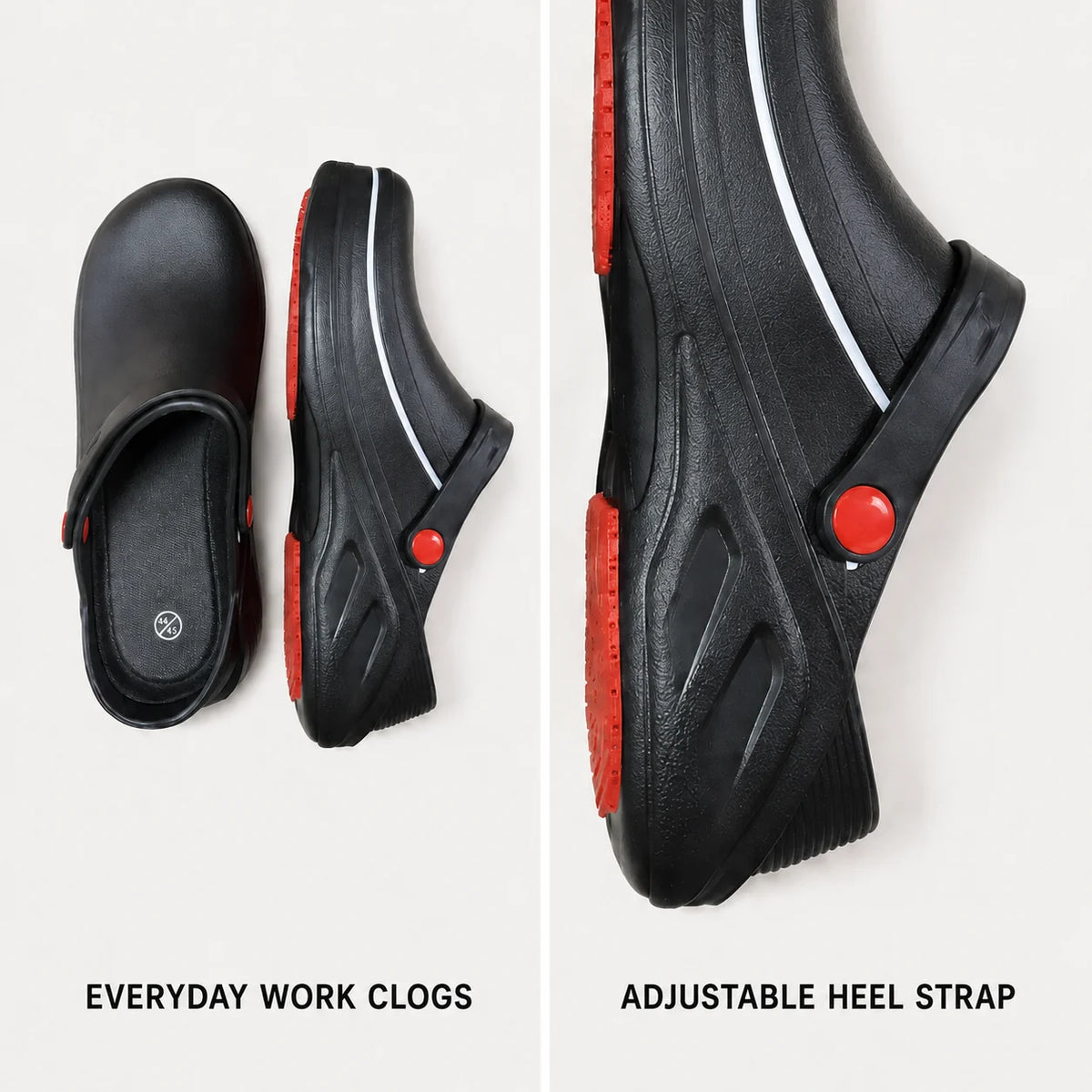 Waterproof, slip-resistant, oil-resistant work shoes