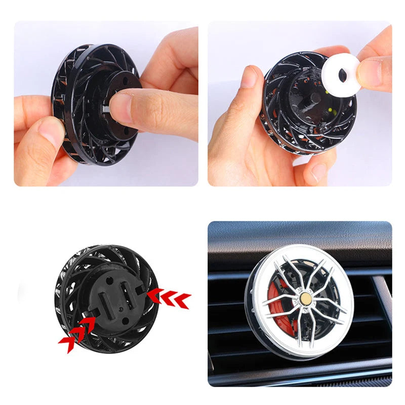 Car Vent Aromatherapy Diffuser with Ocean Scent
