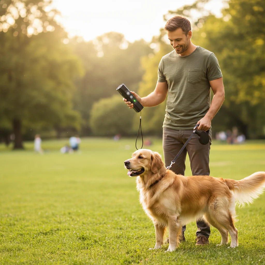 Ultrasonic Dog Trainer USB Rechargeable