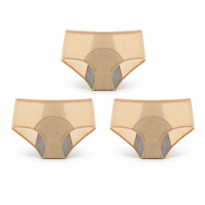 360° Leak-Proof, Three-Layer High-Waist Period Underwear