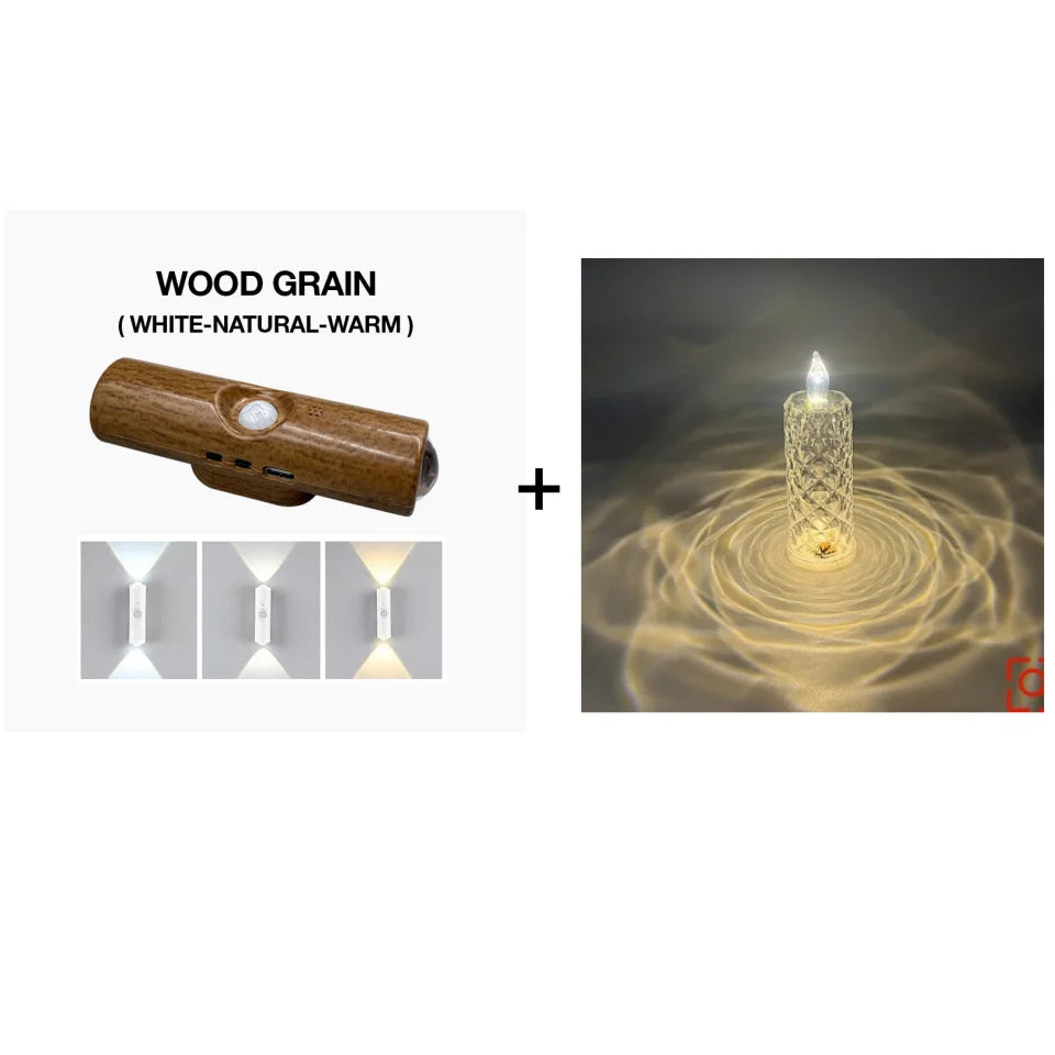 GlowAura™ — Transform dark rooms into radiant cozy oases with magical color variety and smart motion detection