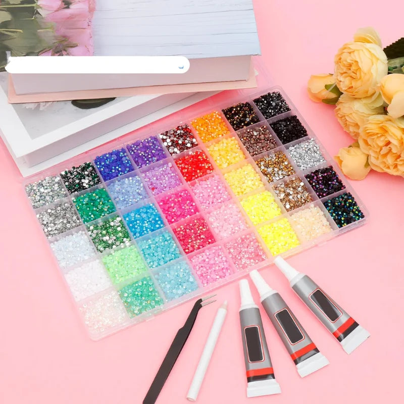 StarlitePop™ Flat Rhinestones — Give Your DIY Projects a Magical Shine That Captivates All Eyes!