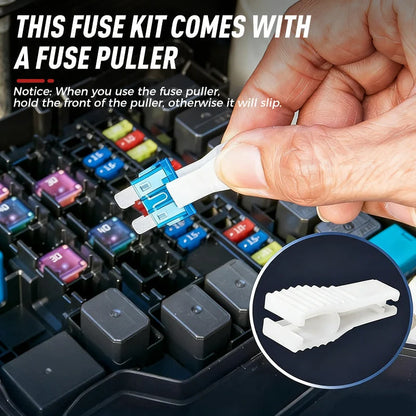 Car Fuse Kit 300 Pieces with Fuse Puller