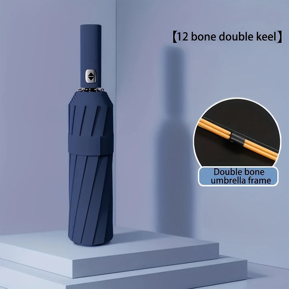 Stormax Foldable Umbrella – Windproof & Stylish