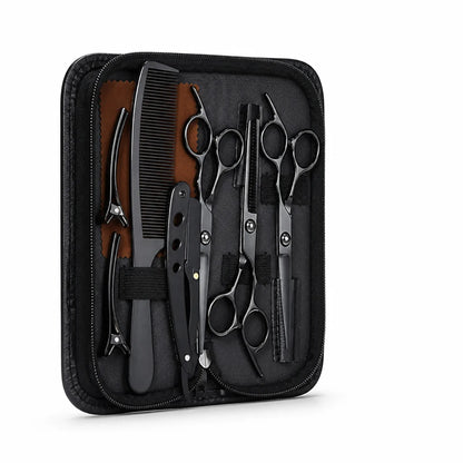 Stainless Steel Ergonomic Thinning and Texturizing Scissors Set