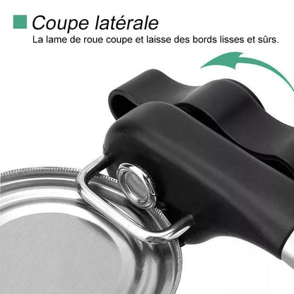 Stainless Steel Can Opener with Comfort Handle