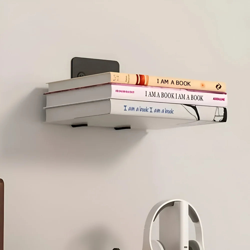 Floating shelf with invisible wall mount