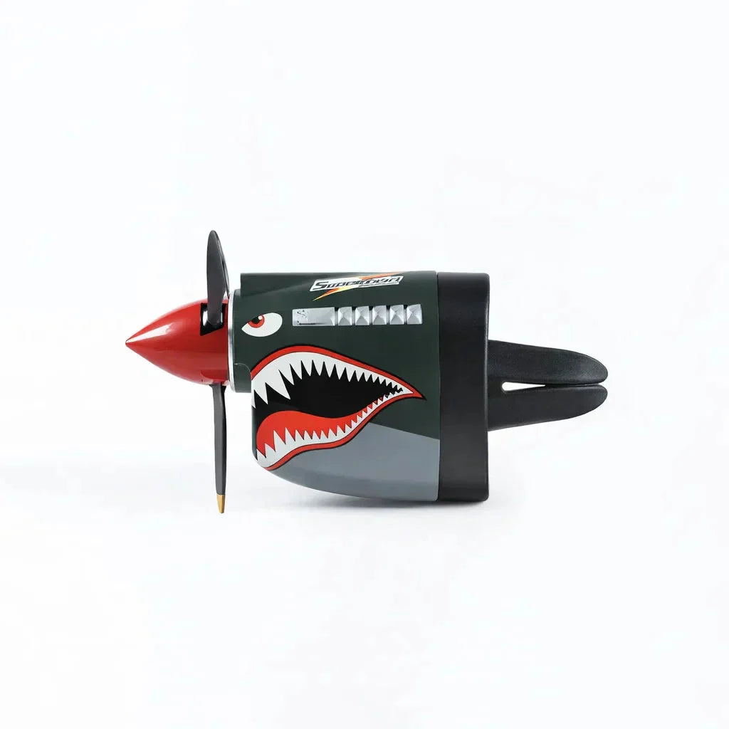 AeroLegend™ — Bring Your Car to Life and Attract All Eyes with Rotating Airplane Charm!