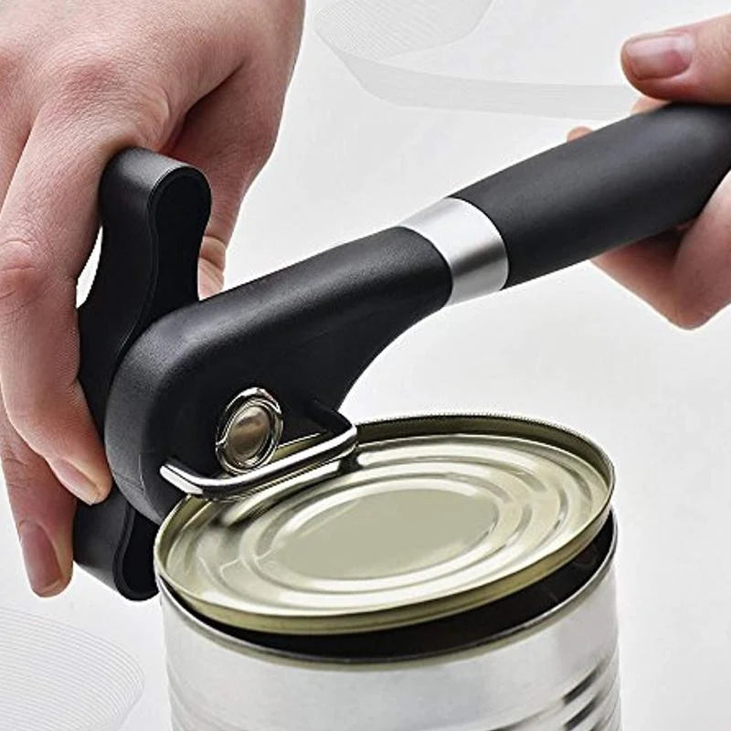 Stainless Steel Can Opener with Comfort Handle