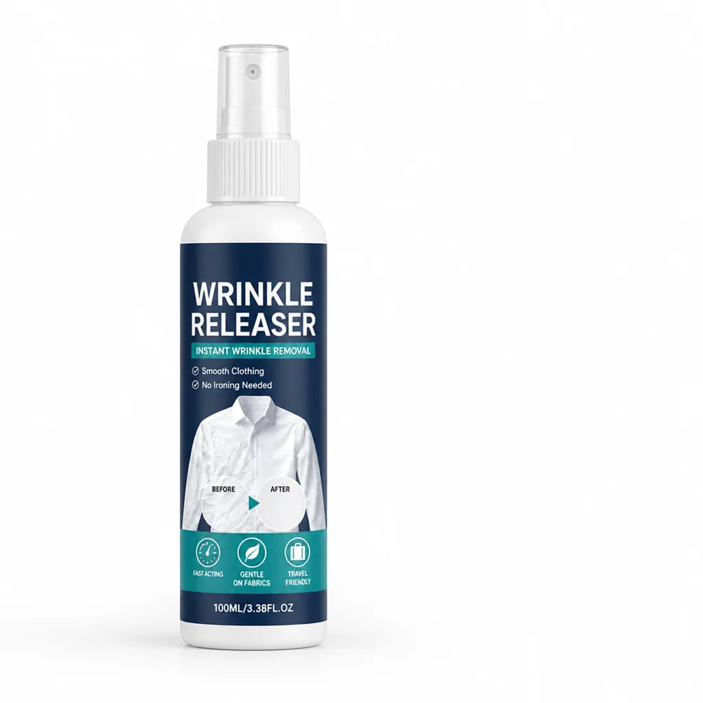Instant Gentle Fabric Wrinkle Removal Spray (2 x 100 ml)