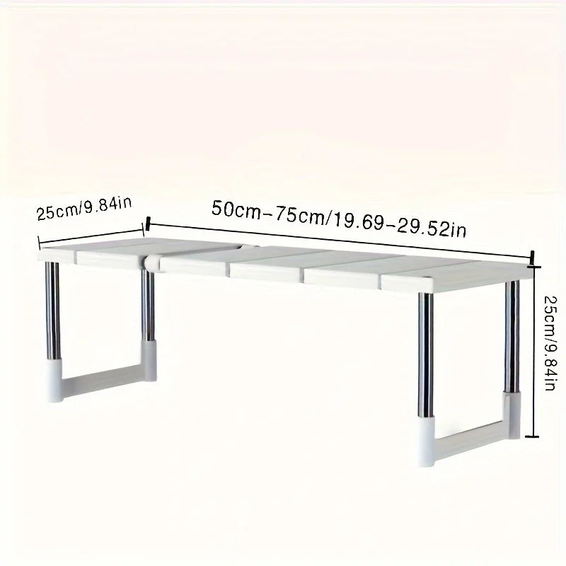 Expandable Under-Cabinet Shelf Kitchen
