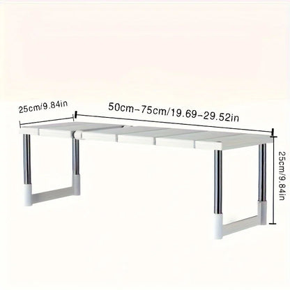 Expandable Under-Cabinet Shelf Kitchen