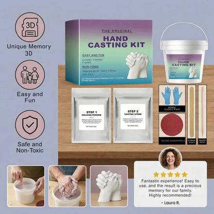 3D Handprint Plaster Set – A Touching Memory