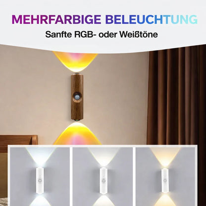 GlowAura™ — Transform dark rooms into radiant cozy oases with magical color variety and smart motion detection