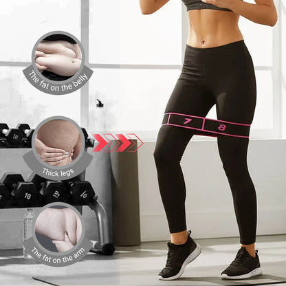 Resistance Band with 8 Segments – Yoga & Stretching