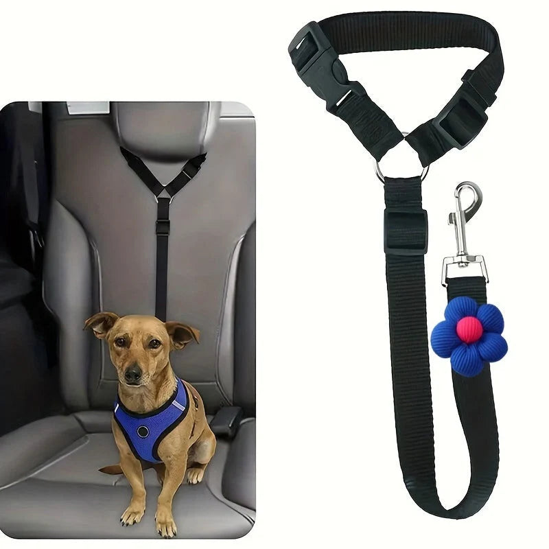 Dog Safety Belt & Leash 2-in-1