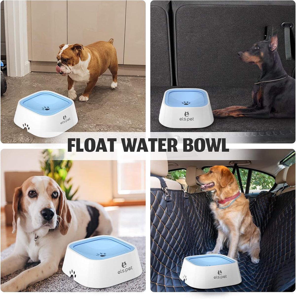 PawClean Anti-Drip Water Bowl for Dogs