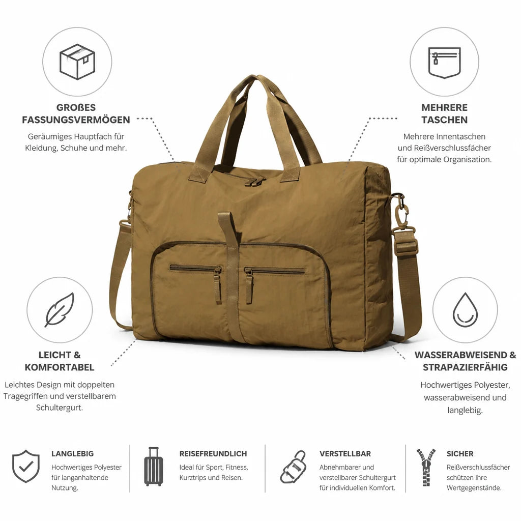 Large Capacity & Multiple Pockets Sports Bag