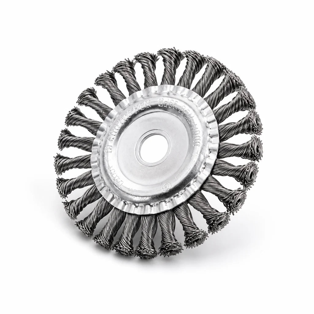 Carbon Steel Wire Brush Trimmer Head (Universal Fit)