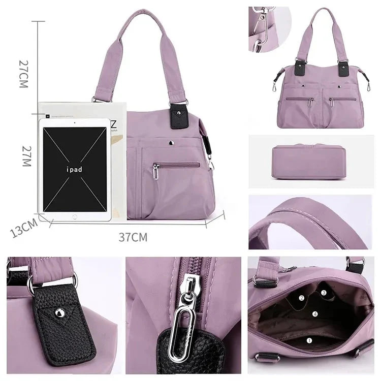 Vivid Voyage Bag with Multiple Compartments