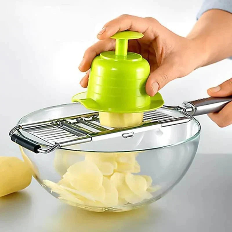 Multifunctional Vegetable Slicer with 4 Blades
