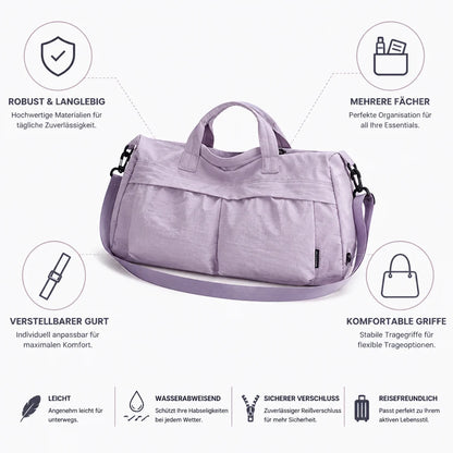 Durable Lightweight Everyday Bag with Multiple Compartments