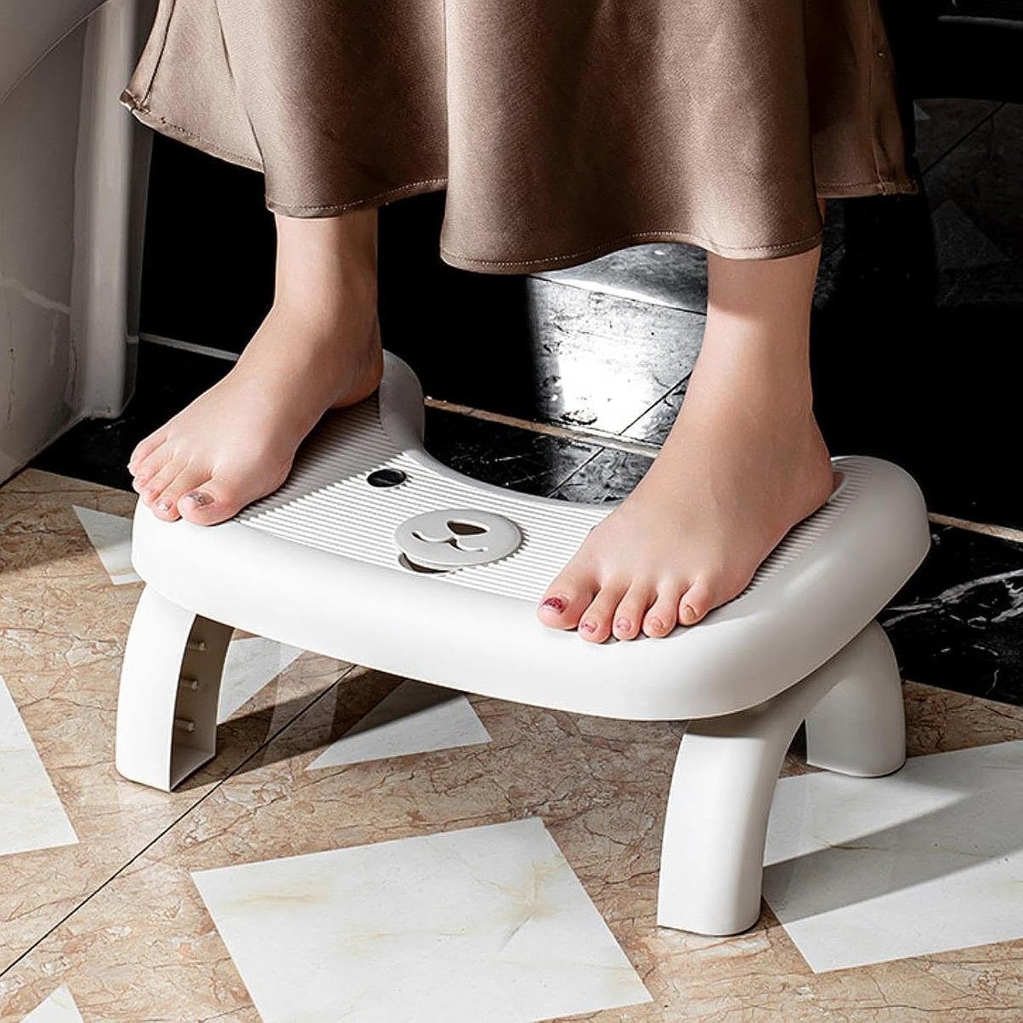 Ergonomic Toilet Footrest ComfortSquat™