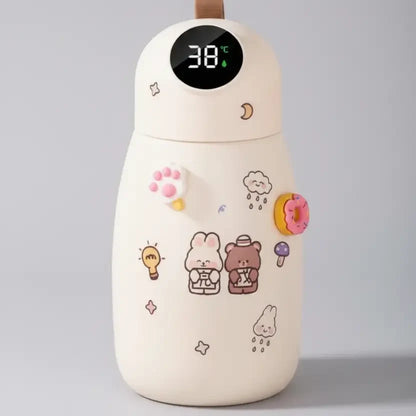 Smart Thermos Bottle with LED Display 500ml