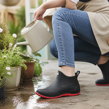 Durable Non-Slip Ankle Rubber Boots (Unisex)